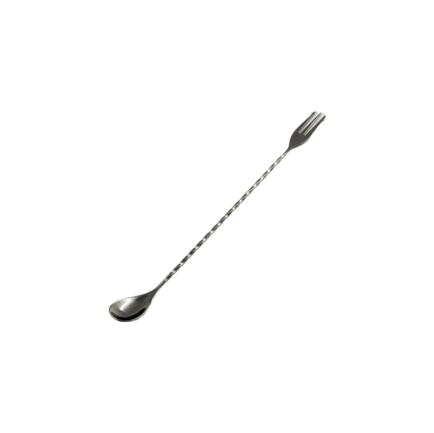 Cucharilla de Bar Tridente Negra 30cm