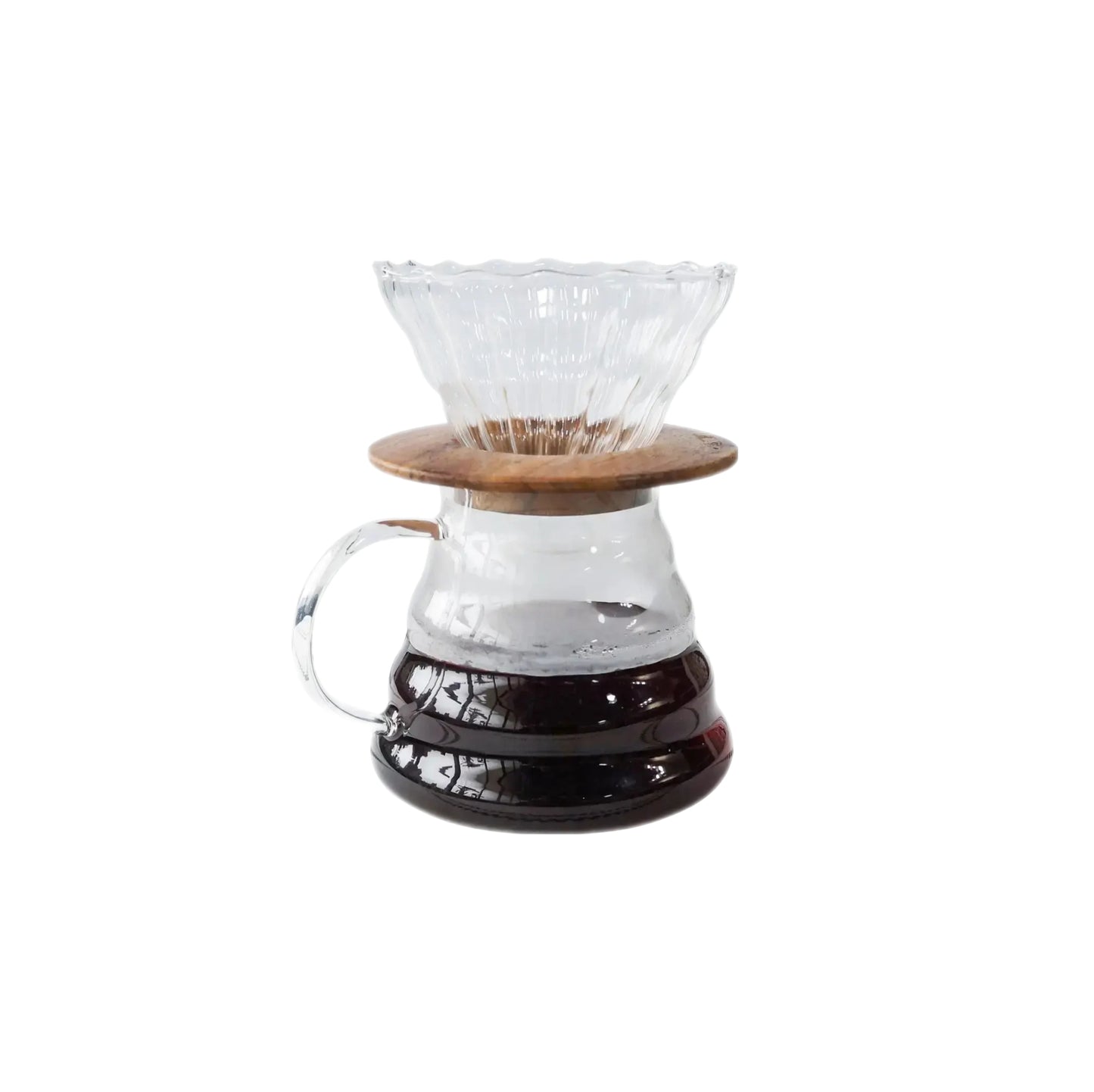 Servidor De Café V60 + Dripper De Vidrio