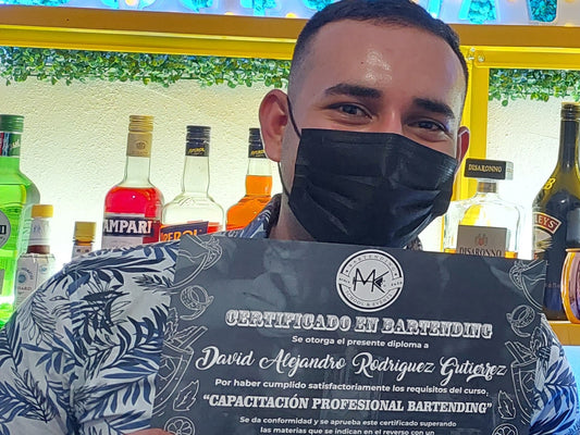 CURSO BARTENDER PROFESIONAL + Kit coctelería 🧰